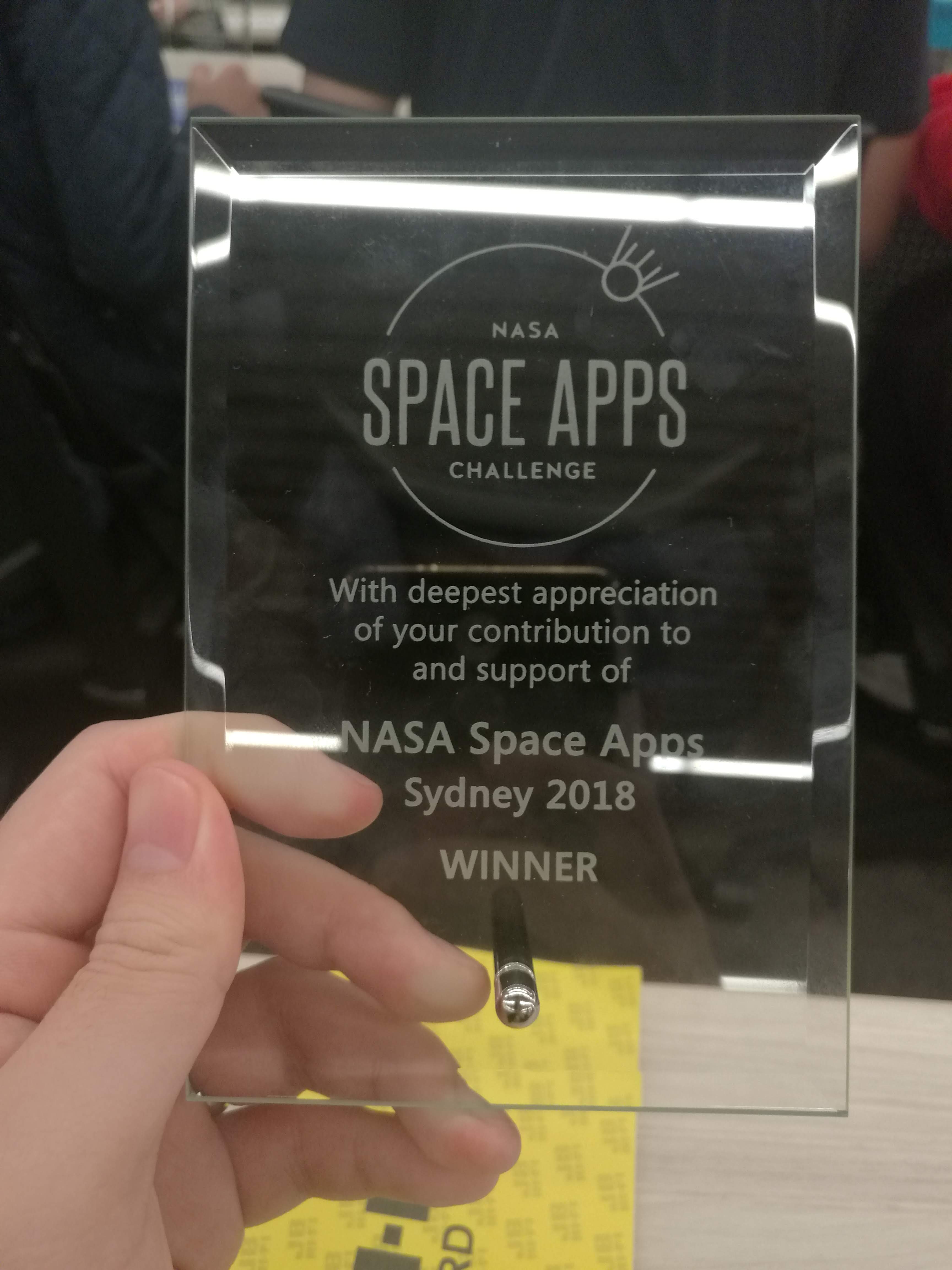 NASA Space Apps Sydney 2018